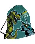 Ученическа спортна торба Lizzy Card Dino Cool - 1t