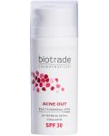 Biotrade Acne Out Възстановяващ крем за лице, SPF30, 30 ml - 1t