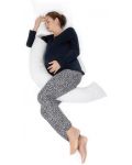 Възглавница за бременни и кърмачки BabyJem - Екрю - 2t