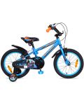 Детски велосипед Moni - Monster, син, 16" - 1t