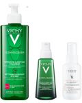 Vichy Normaderm & CS Комплект - Коригираща грижа, Почистващ гел и Флуид, 50 + 400 + 40 ml - 1t