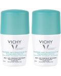 Vichy Deo Комплект - Рол-он дезодорант против изпотяване, с парфюм, 2 x 50 ml - 1t