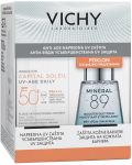 Vichy Capital Soleil&Minéral 89 Комплект - Флуид UV-Age и Гел-бустер, SPF 50+, 40 + 30 ml (Лимитирано) - 1t