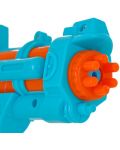Воден пистолет Zizito - Синьо, жълто и оранжево - 3t