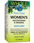 Whole Earth & Sea Women's Multivitamin & Mineral, 60 таблетки, Natural Factors - 1t