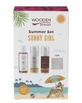 Wooden Spoon Летен комплект Sunny Girl, 3 части + Подарък - 1t