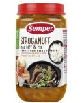 Ястие Semper - Бифтек Строганоф с ориз, 235 g - 1t
