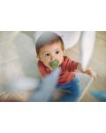 Залъгалки Philips Avent - Ultra Soft, 18 м+, 2 броя, зелена и оранжева - 2t