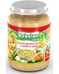 Зеленчукова супа с пиле и ориз Bebelan Puree, 190 g - 1t