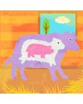 Животни във фермата: Книга с шаблони - 4t