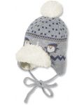 Зимна бебешка шапка Sterntaler - 39 cm, 3-4 месеца - 1t