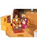 Комплект за игра Simba Toys Маша и мечока - Зимна къща на мечока - 3t