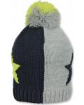 Зимна бебешка шапка с помпон Sterntaler - 53 cm, 2-4 години - 1t