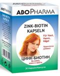 Zink-BIotin, 30 капсули, Abo Pharma - 1t