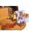 Комплект за игра Simba Toys Маша и мечока - Зимна къща на мечока - 5t