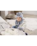 Зимна бебешка шапка Sterntaler - Дино, 41 cm, 4-5 месеца - 3t