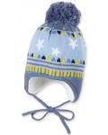 Зимна шапка с пискюл Sterntaler - 41 cm, 4-5 месеца - 1t