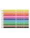 Комплект цветни молива Milan - Триъгълни, 12 цвята - 2t