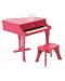 Детски музикален инструмент Hape - Пиано, розово - 1t