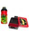 Комплект бутилка и кутия за храна Lego Wear - Ninjago Lunch , червен - 1t