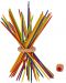 Дървена игра Goki - Микадо, цветна със зарче - 1t