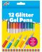 Комплект химикалки Galt – Блестящ гел, 12 цвята - 1t