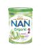 Преходно мляко на прах Nestle Nan - Organic 2, опаковка 400 g - 1t