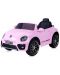 Акумулаторна кола Chipolino - VW Beetle Dune Convertible, розова - 1t