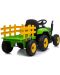 Акумулаторен трактор с ремарке Chipolino - Зелен - 4t