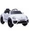 Акумулаторна кола Chipolino - VW Beetle Dune Convertible, бяла - 3t
