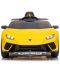 Акумулаторна кола Chipolino - Lamborghini Huracan, жълта, с EVA гуми - 2t