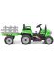 Акумулаторен трактор Moni - Farmer, зелен - 2t