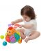 Активна играчка за бутане с топчета Playgro + Learn - Октопод - 3t