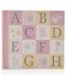 Албум за снимки Widdop - Baby ABC, розов, 22.5 х 27.5 х 5 cm - 2t