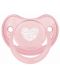 Анатомична залъгалка Canpol - Pastelove, 6-18 месеца, розова - 1t