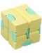 Антистрес играчка Poppit Fidget Infinity - Кубче, жълто - 1t