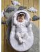 Анатомично гнездо Red Castle - Cocoonababy, Dreamy Clouds - 4t