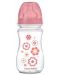 Антиколик шише Canpol - Newborn Baby, 240 ml, розово - 1t