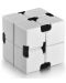 Антистрес играчка Poppit Fidget Infinity - Кубче, бяло - 1t