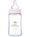 Антиколик шише Canpol Easy Start - Royal Baby, 240 ml, розово - 2t