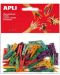 Дървени мини щипки APLI - Цветни - 1t