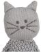 Бебешка играчка-кърпа за гушкане Lassig - Little Chums, Cat - 2t