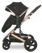 Бебешка количка с твърд кош Lorelli - Boston, Black - 7t