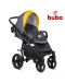 Бебешка комбинирана количка  3в1 Buba - Bella 716, Pewter-Yellow - 4t