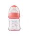 Полипропиленова бутилка Bebe Confort - 140 ml, розова - 1t