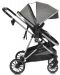 Бебешка комбинирана количка Moni - Kali, сива - 6t