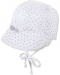 Бебешка шапка Sterntaler - На сиви сърчица, 35 cm, 1-2 месеца - 1t