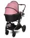 Бебешка количка Lorelli - Glory, розова - 3t