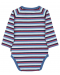 Бебешко боди с дълъг ръкав Sterntaler - На райе, 74 cm, 6-9 месеца - 3t