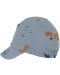 Бейзболна шапка с UV 50+ защита Sterntaler - С динозаври, 49 cm, 12-18 месеца - 2t